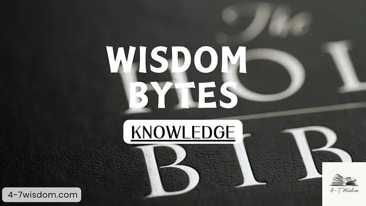 Wisdom Bytes: Knowledge product image (1)