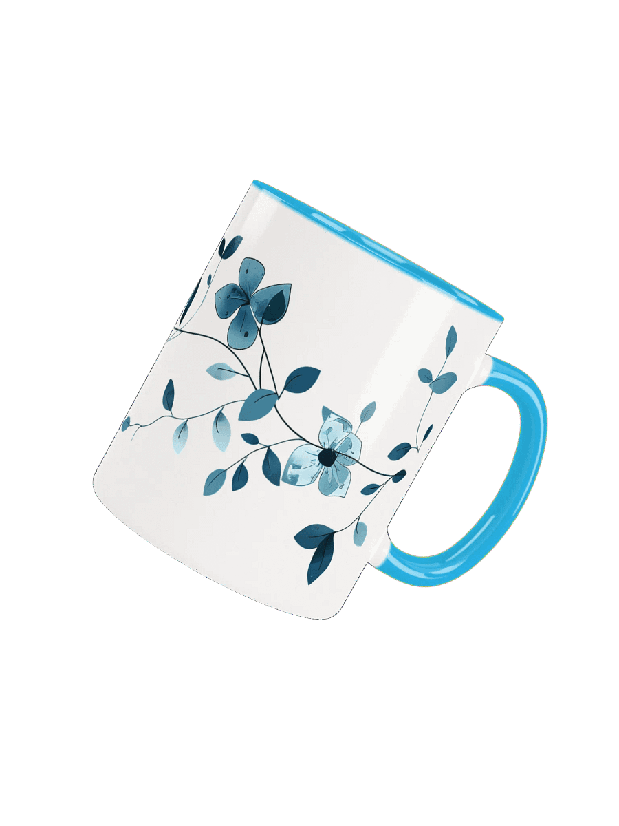 Blooming Blue Ceramic Mug product image (12)