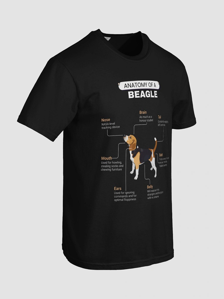 Anatomy of a Beagle Tee product image (49)