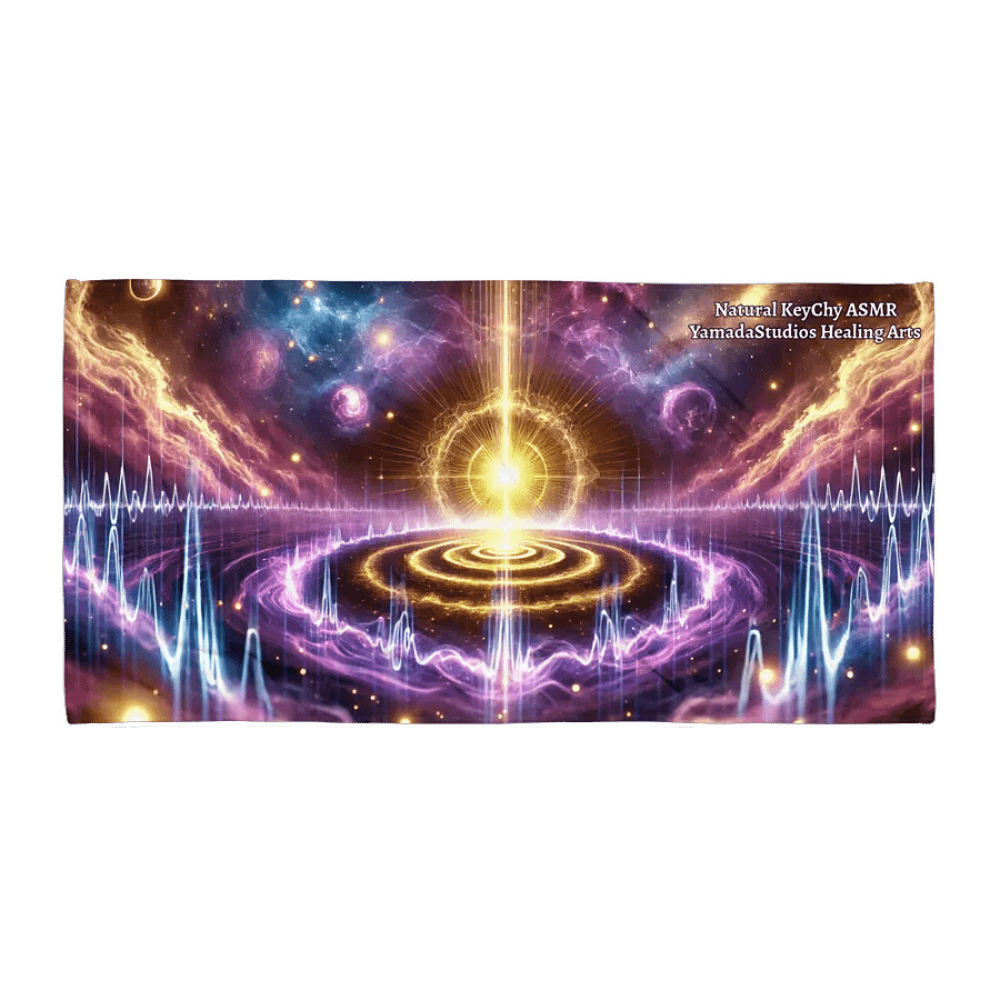 Natural KeyChy ASMR Healing Frequency Towel D1 product image (1)