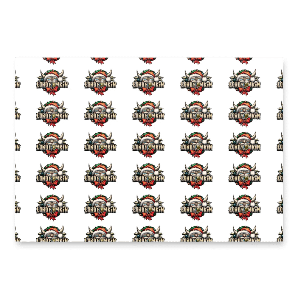 Xmas logo wrapping paper product image (1)
