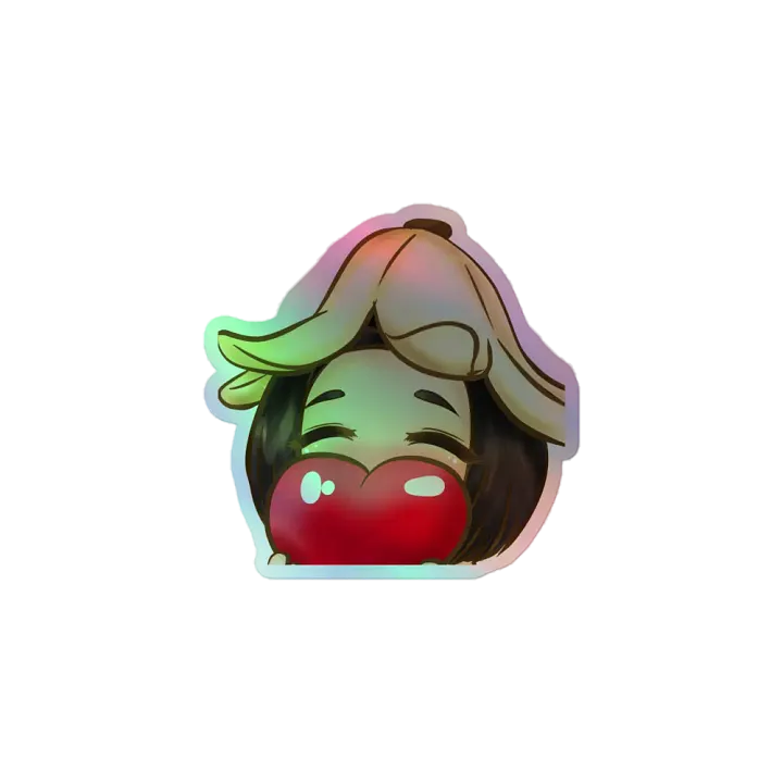Heart Holographic Sticker product image (1)