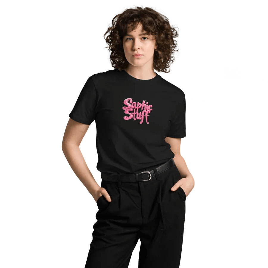 Black t-shirt - Sapphic Stuff product image (9)