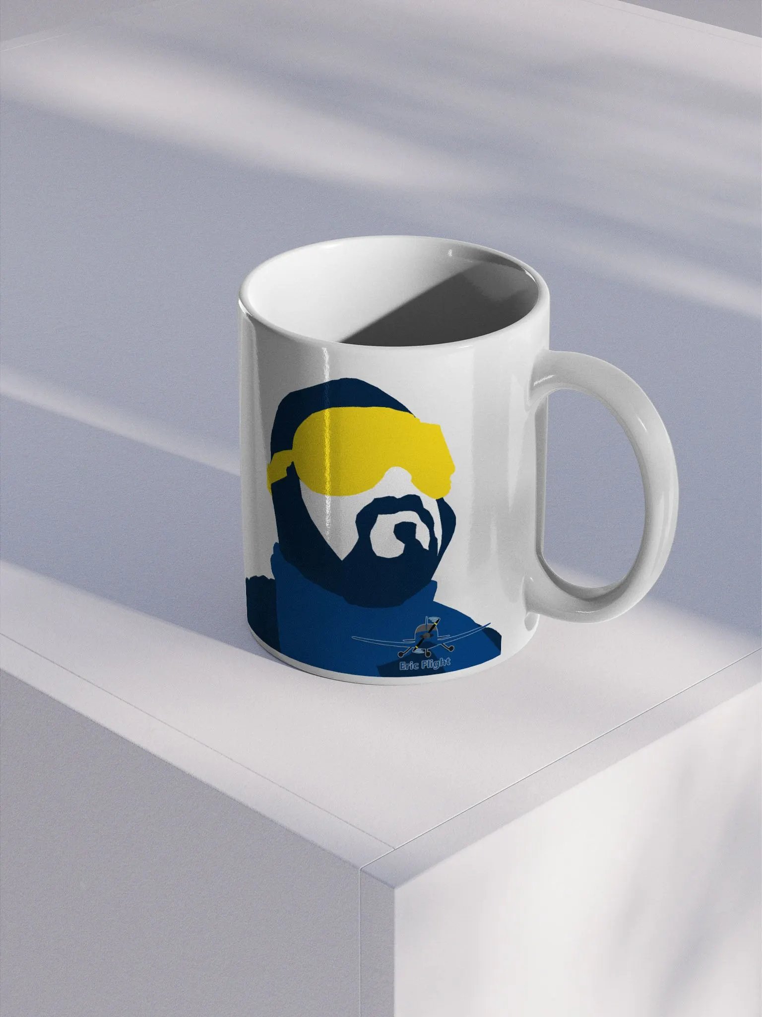 Eric Flight Historical Pilot 2 Sided Graphic Mug product image (1)