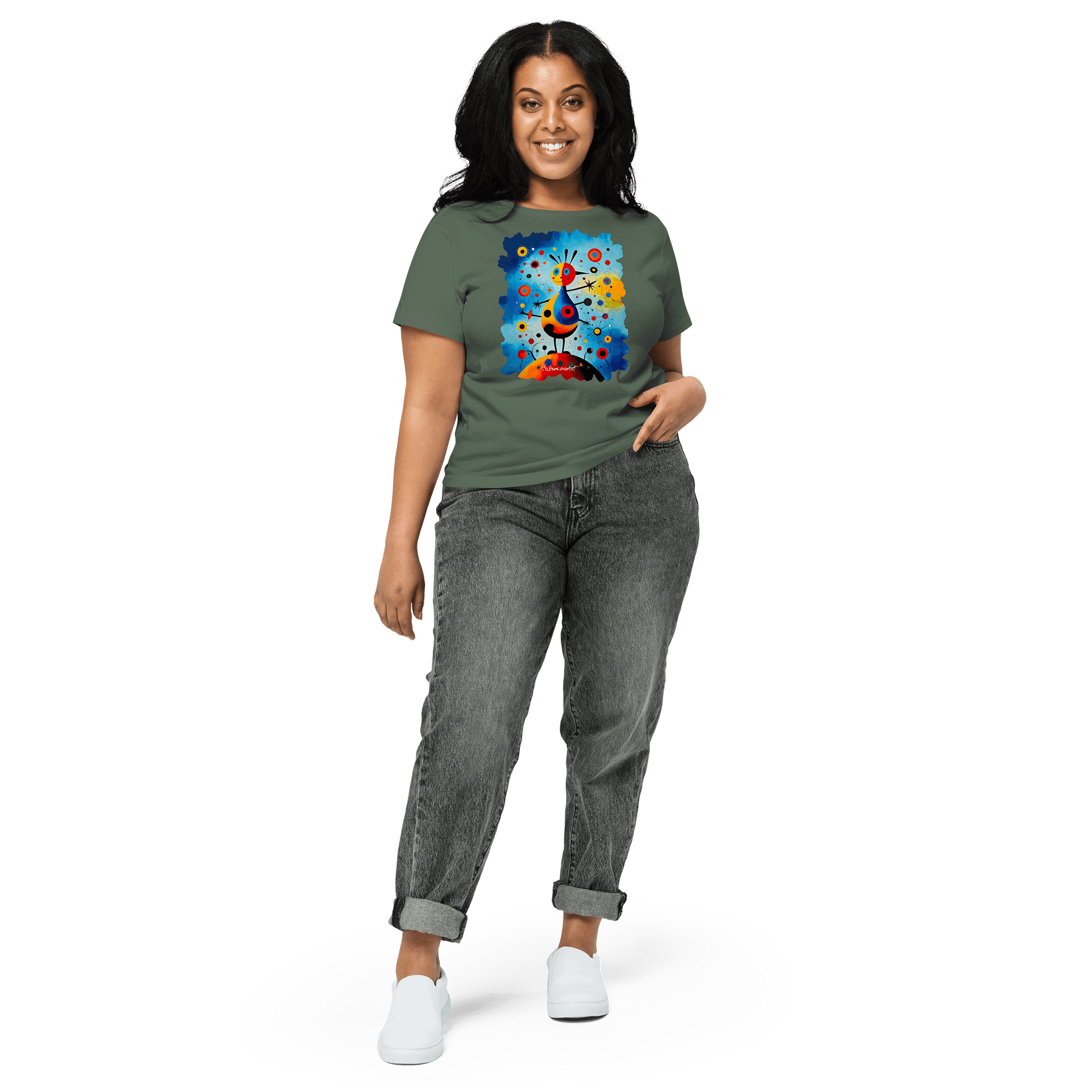 Cotton Heritage Women's High-Waisted Tee product image (25)