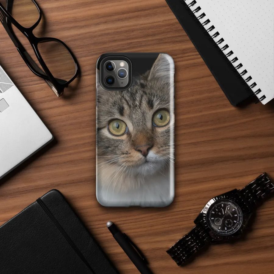 Curious Cat Phone Case - Eye-Catching Protection product image (39)
