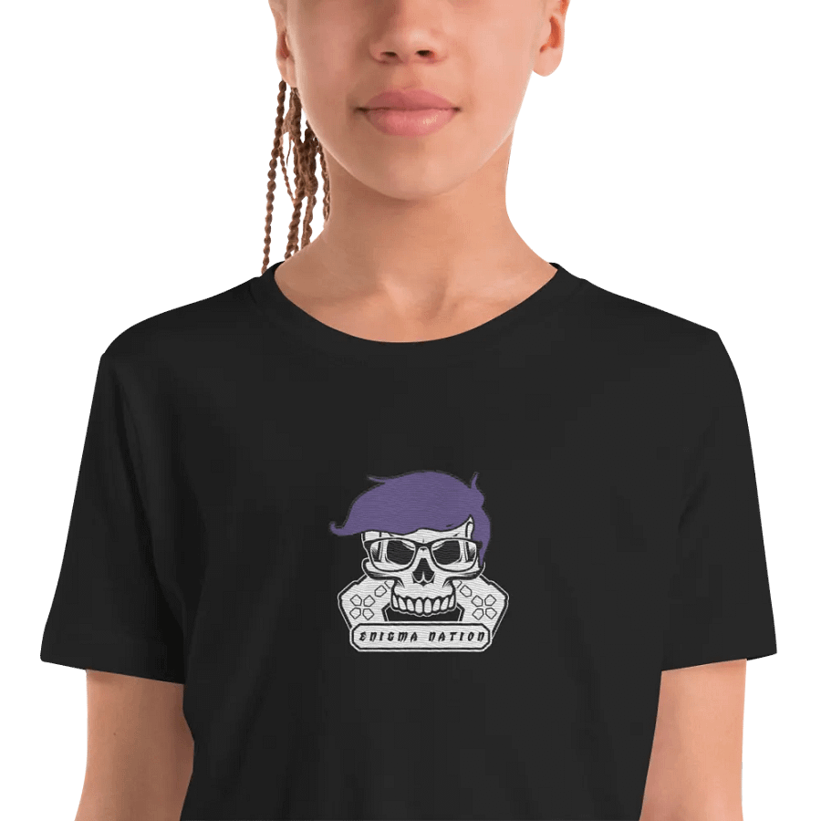 Enigma Nation Bella+Canvas Youth Short Sleeve T-Shirt (EMBRODERED) product image (10)