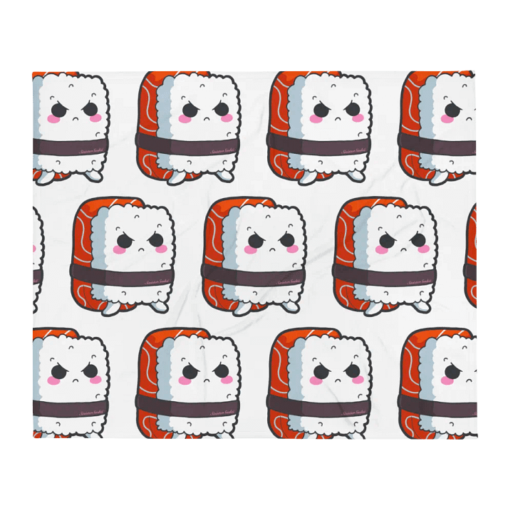 Sinister Sushii Plush Throw Blanket product image (2)