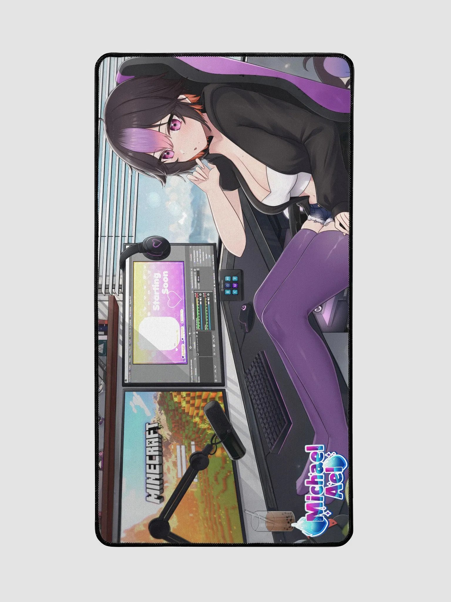 Michael Ael Genderbend Desk Mat product image (2)