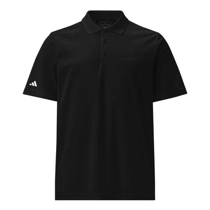 RoccoRox Adidas Polo Tee All Black product image (1)