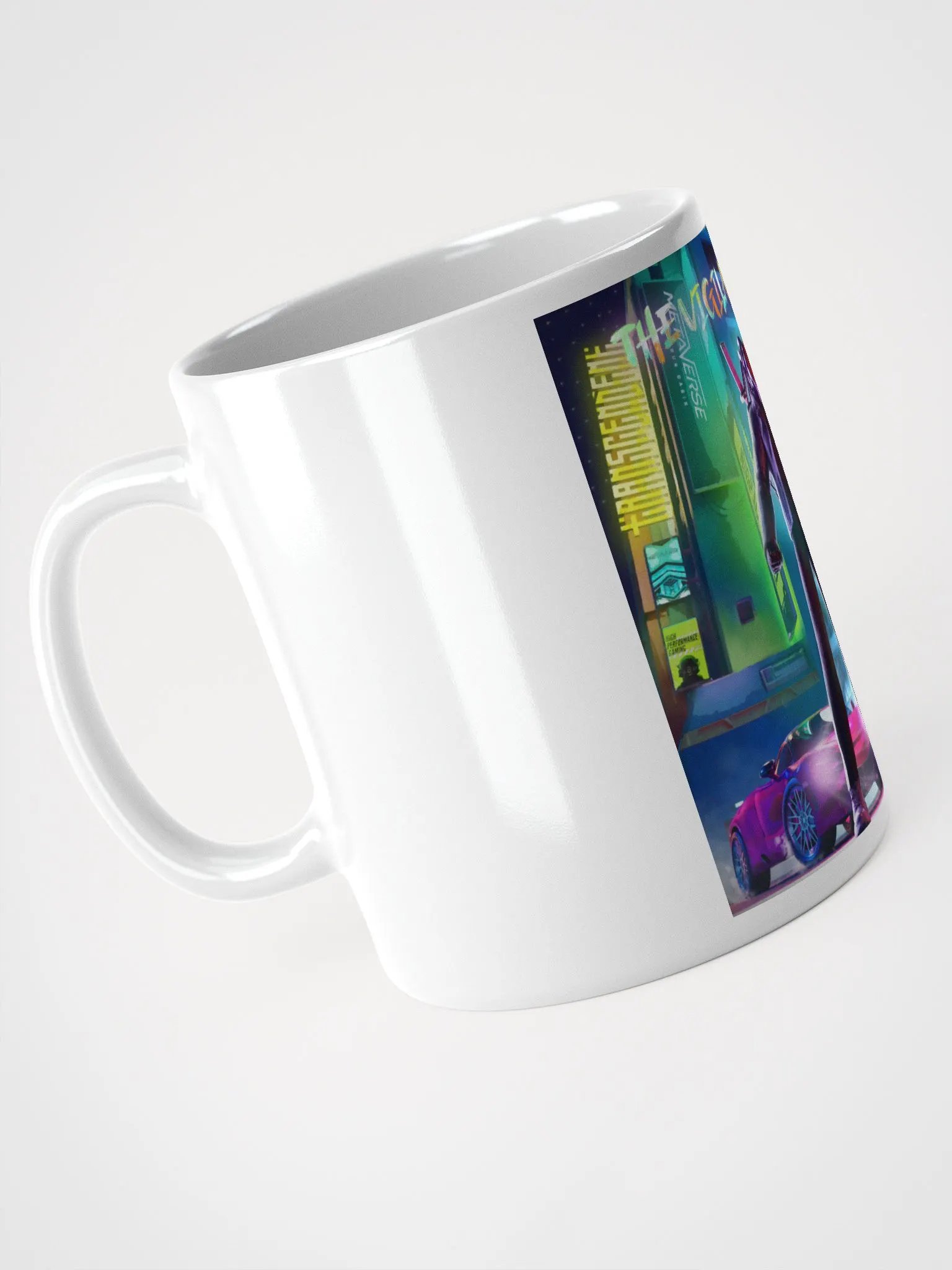 The Vigilante Show White Glossy Mug product image (4)