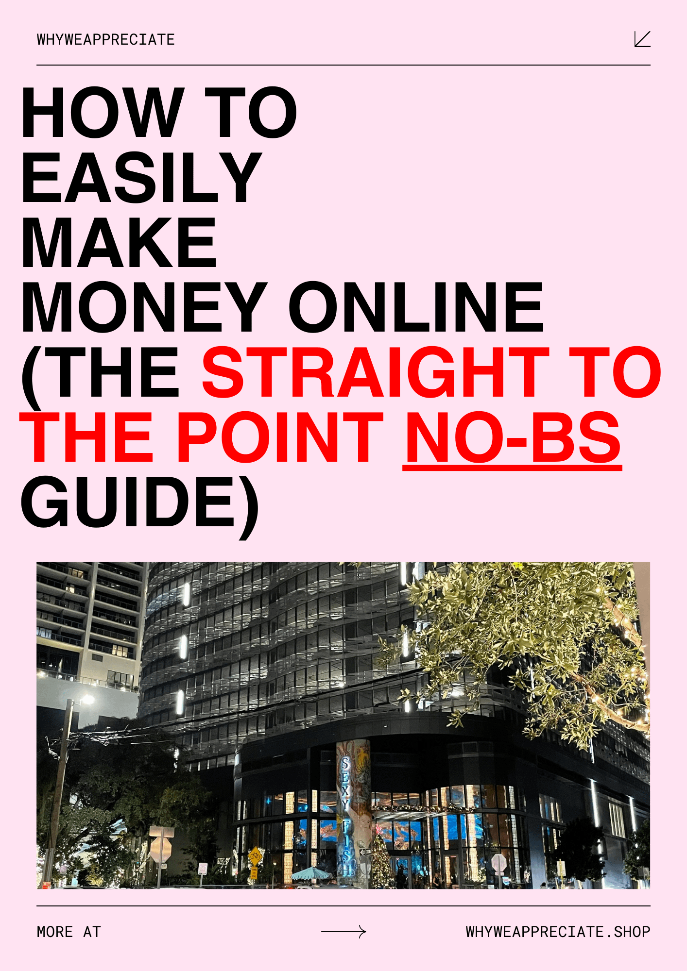 The FREE No-BS guide to make money online! product image (1)