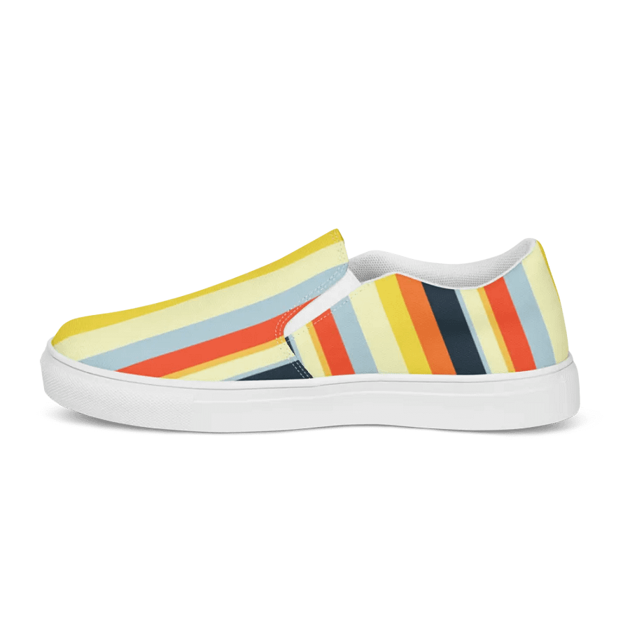 Chromatic Stride Women's Slip-On Canvas Shoes product image (8)