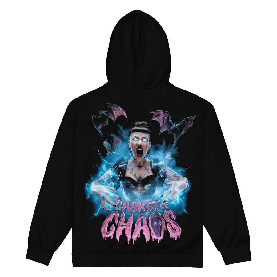 Casket of Chaos Horror Zip Up Hoodies product image (2)