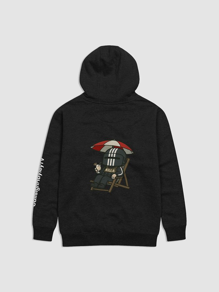 Vacation Killa Hoodie – Tactical Chill Vibes (Black) product image (2)