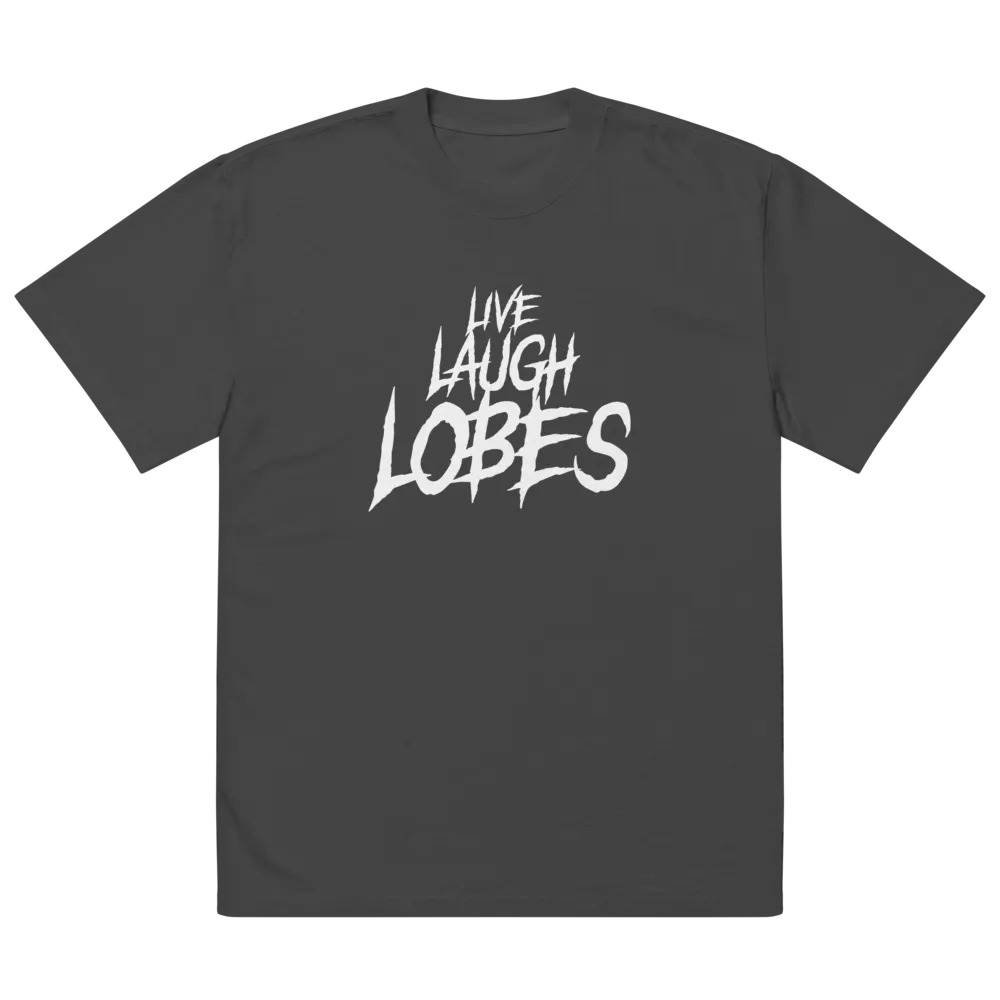 LIVE LAUGH LOBES 🐰 oversized tee product image (2)