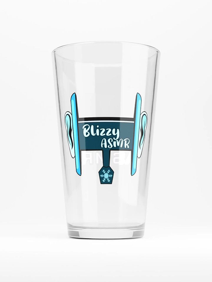 BlizzyASMR Pint Glass product image (1)