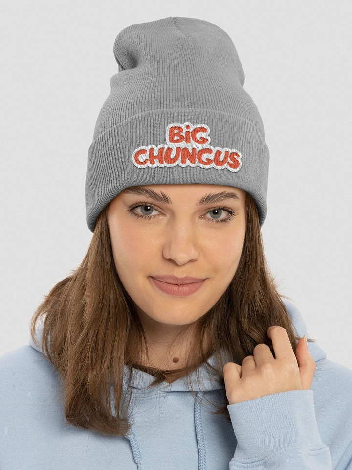 Big Chungus embroidered beanie product image (7)