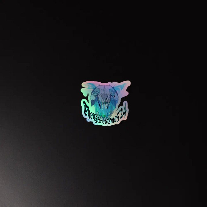 TheHatedOne Sticker (Blue) product image (4)