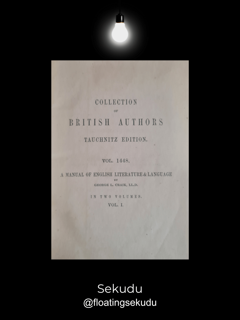 A Manual of English Literature [1874] product image (2)