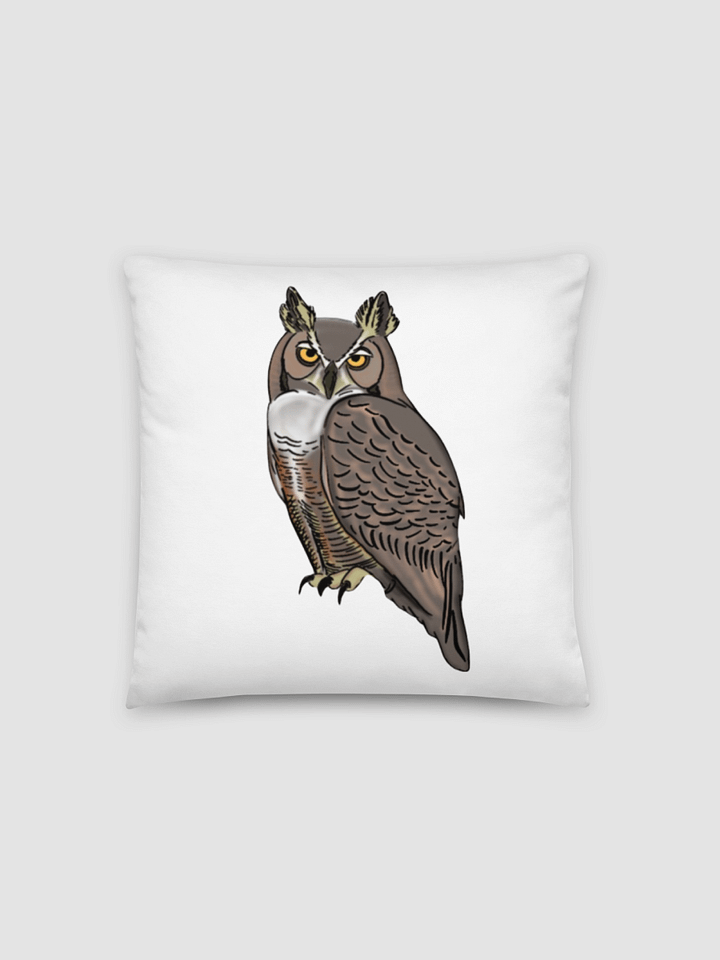 Owl Pillow - White product image (1)