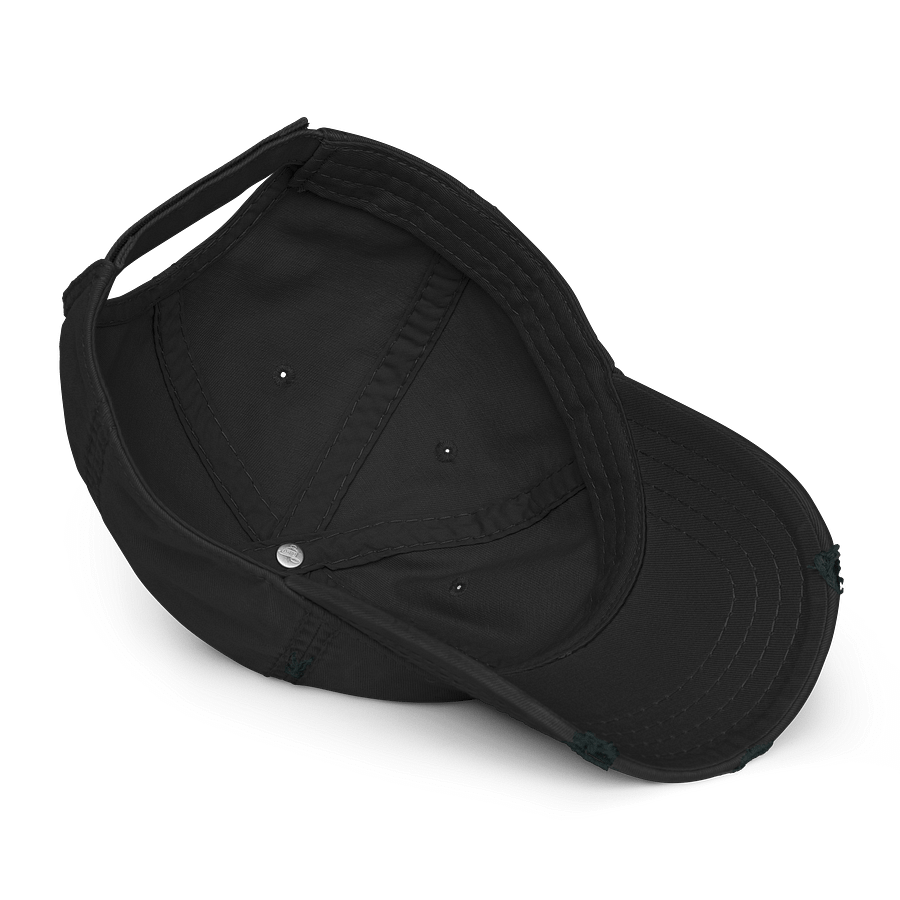DJ Moy Logo - Distressed Cap (Embroidered) product image (7)