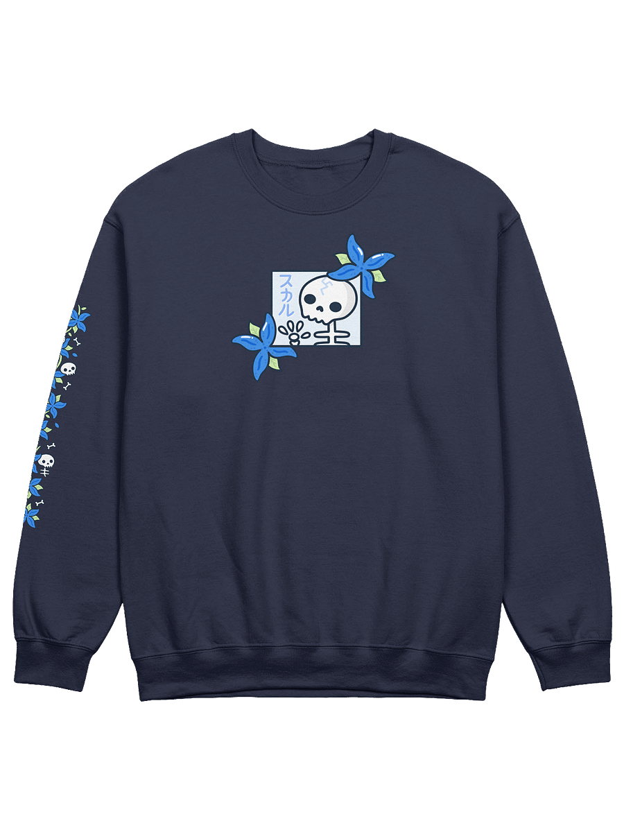 Skulls n Hydrangeas Sweatshirt product image (1)