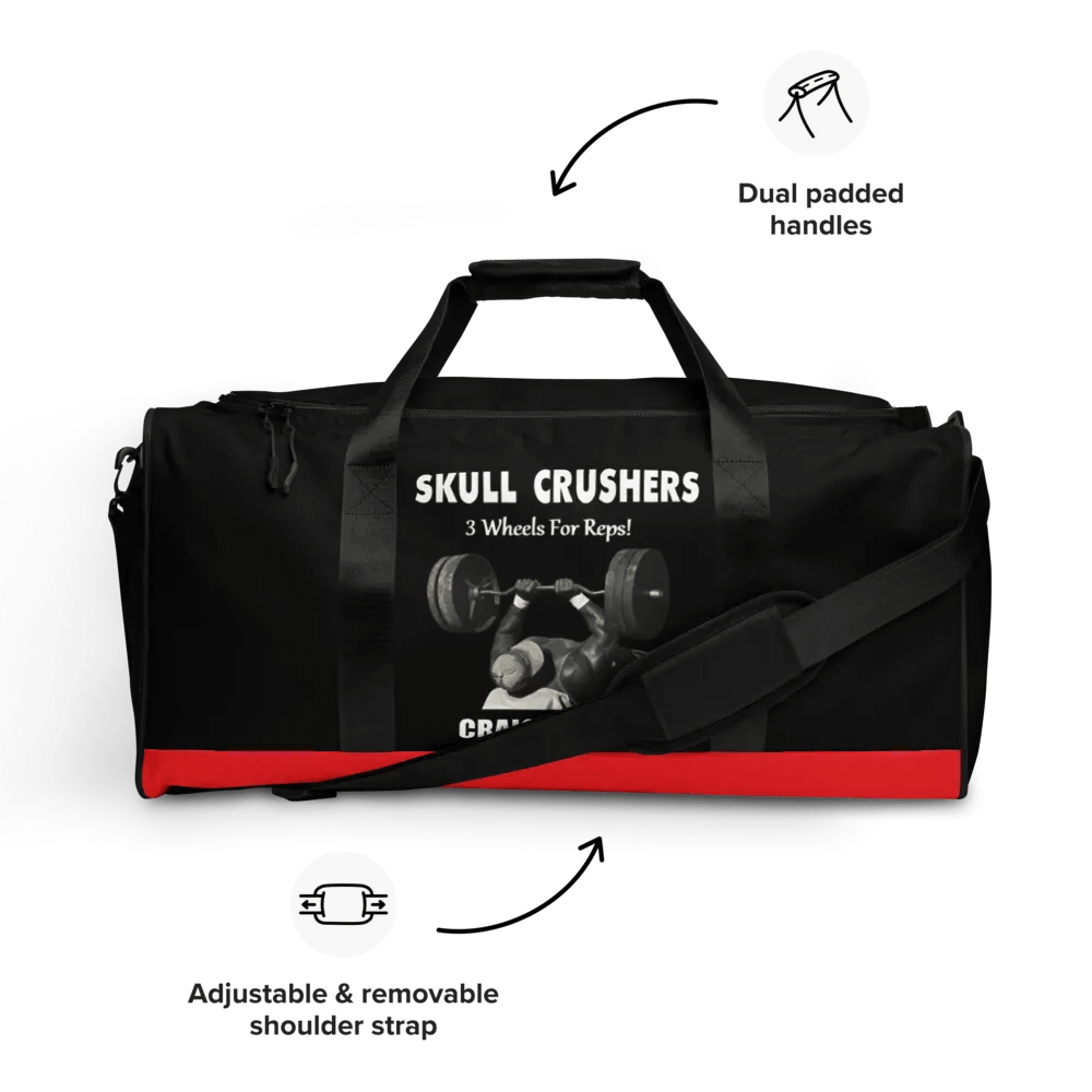 Craig Monson Three Wheels For Reps! Duffle Bag product image (12)