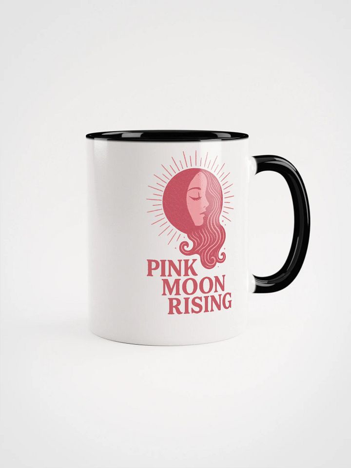 Pink Moon Rising Accent Mug product image (1)