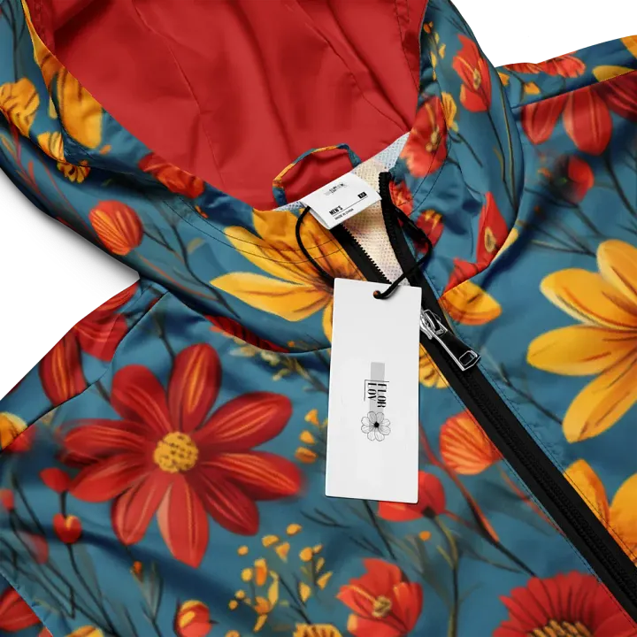 Carmine Breeze All-Over Windbreaker product image (2)