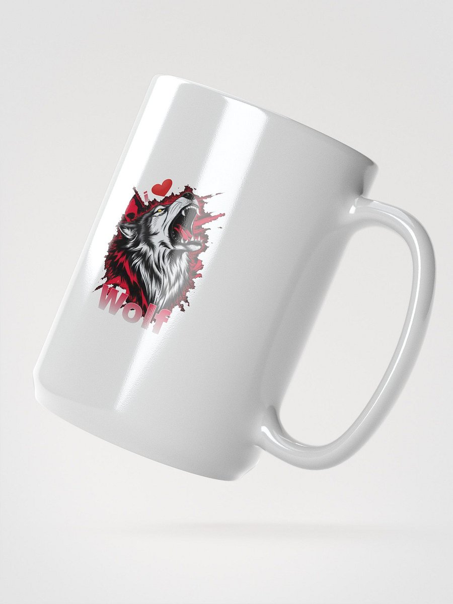 Dynamic Wolf Howl Mug product image (3)