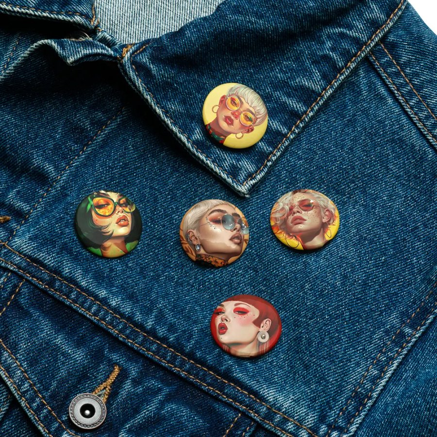 Pin-back button A product image (16)