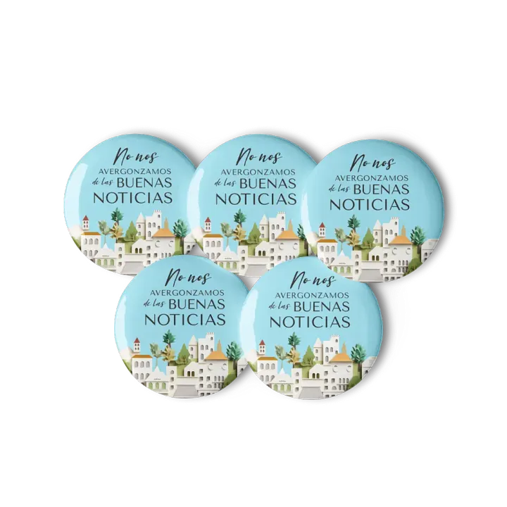 'No Nos Avergonzamos de las Buenas Noticias' Pin Set product image (2)