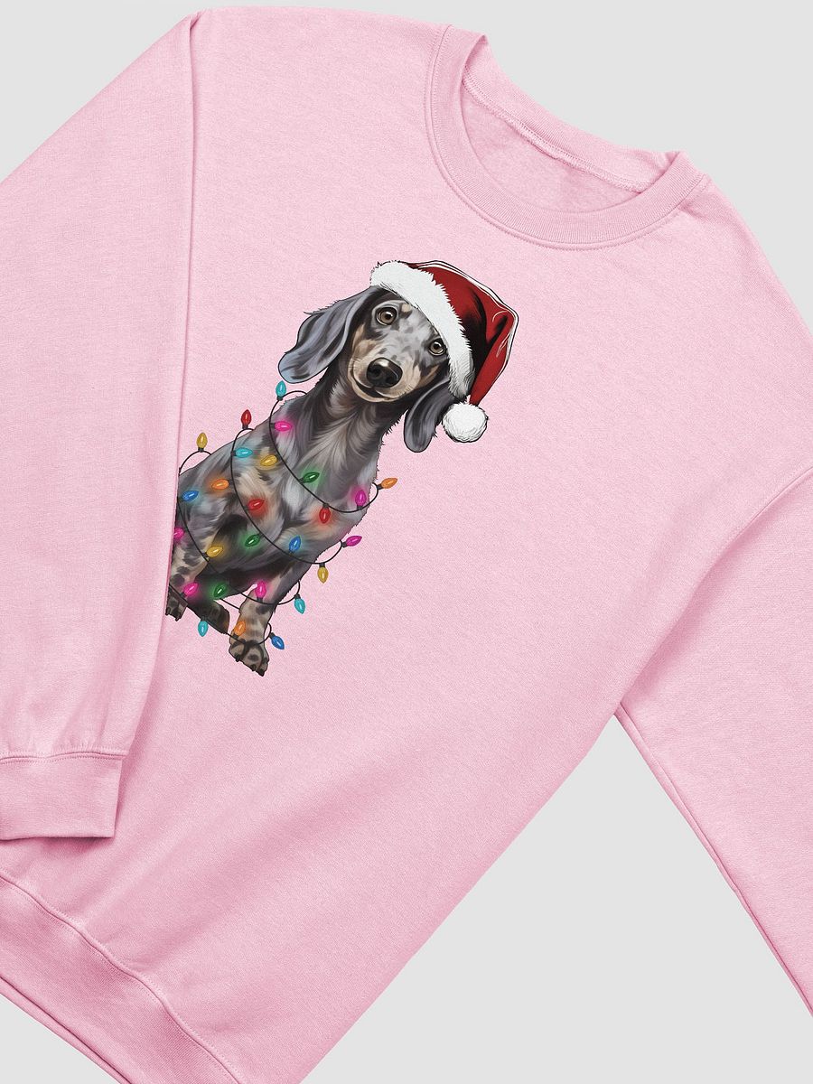Funny Dachshund(Dapple) Christmas Sweatshirt for Wiener/Doxie Paw-rents product image (14)