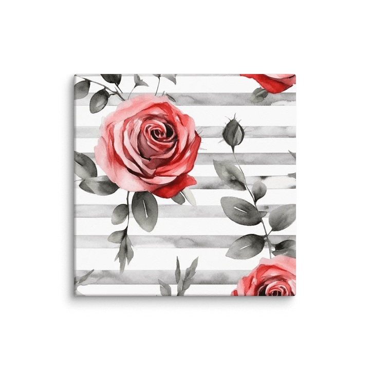 Rose So Red: Canvas Print product image (1)