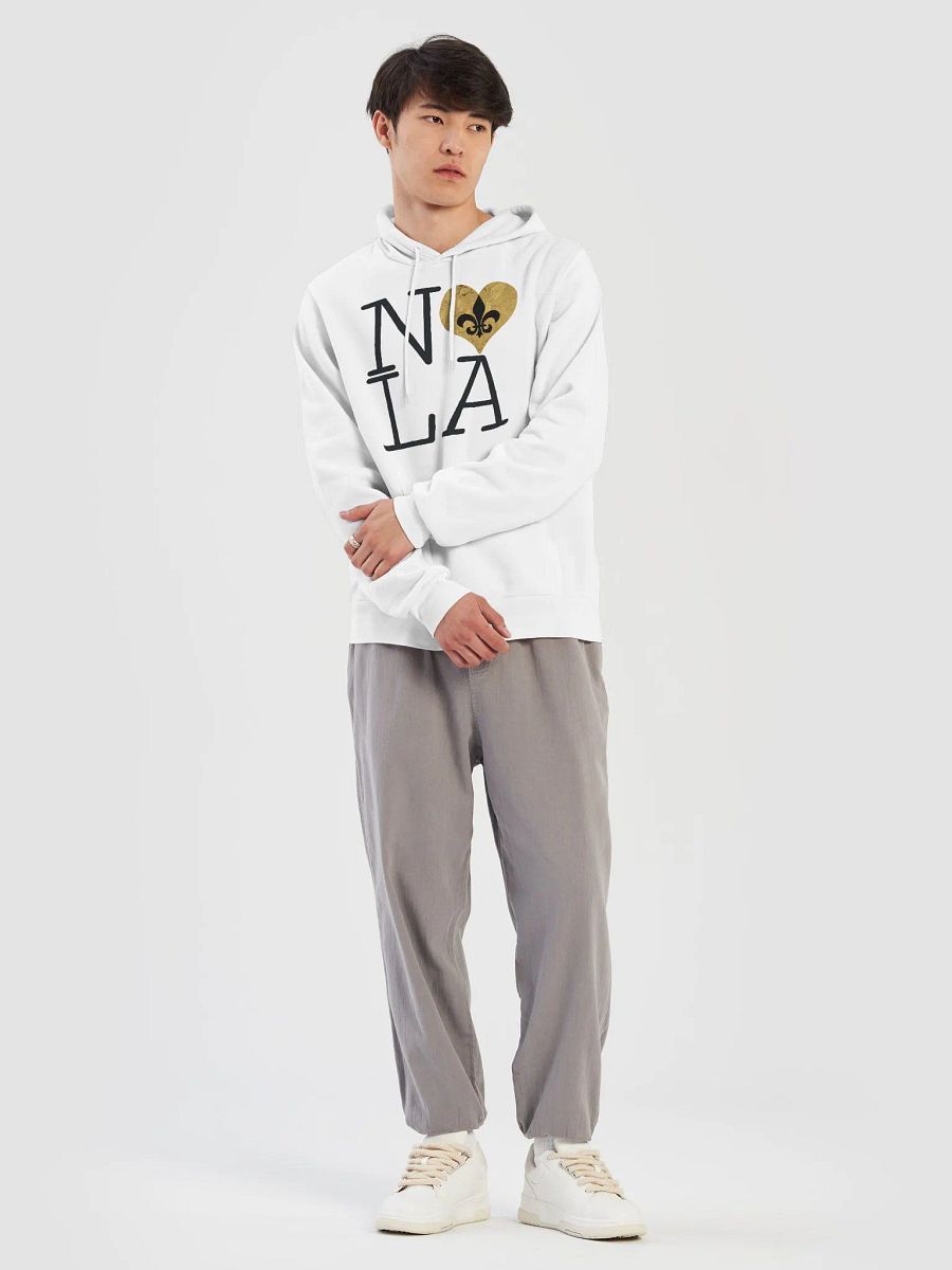 I LOVE NOLA **SUPERSOFT BIGSHOT HOODIE** (GOLD HEART WRAP) product image (28)