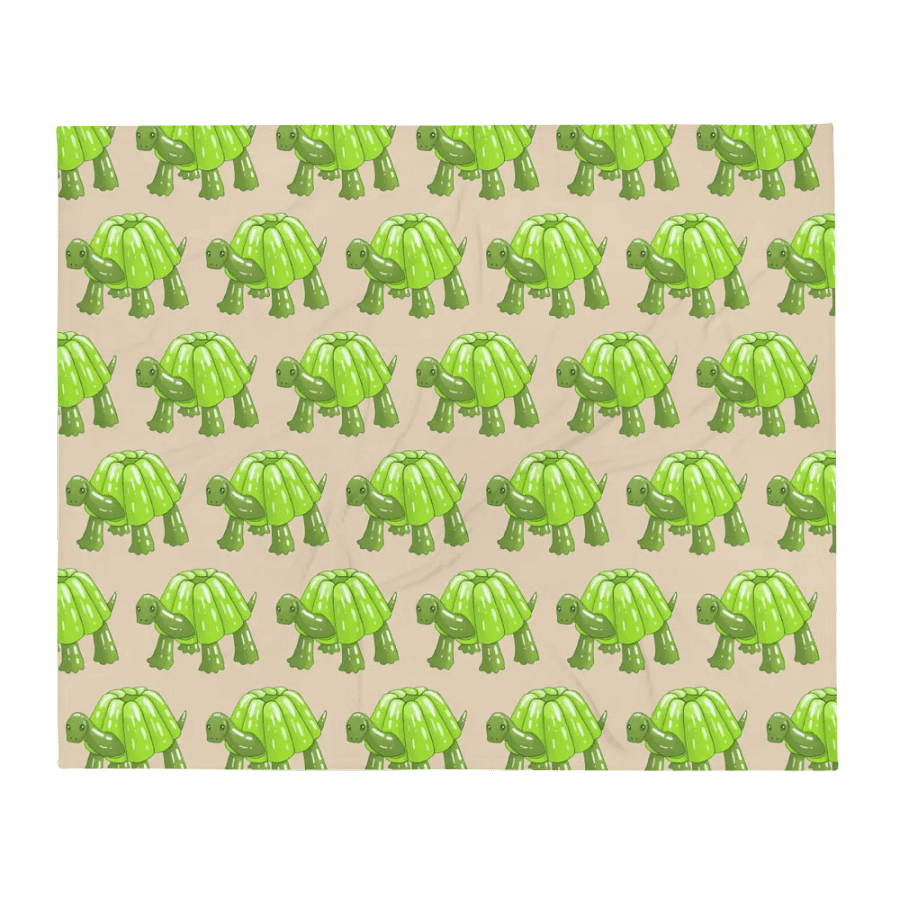 Jelly Tortoise Throw Blanket product image (2)