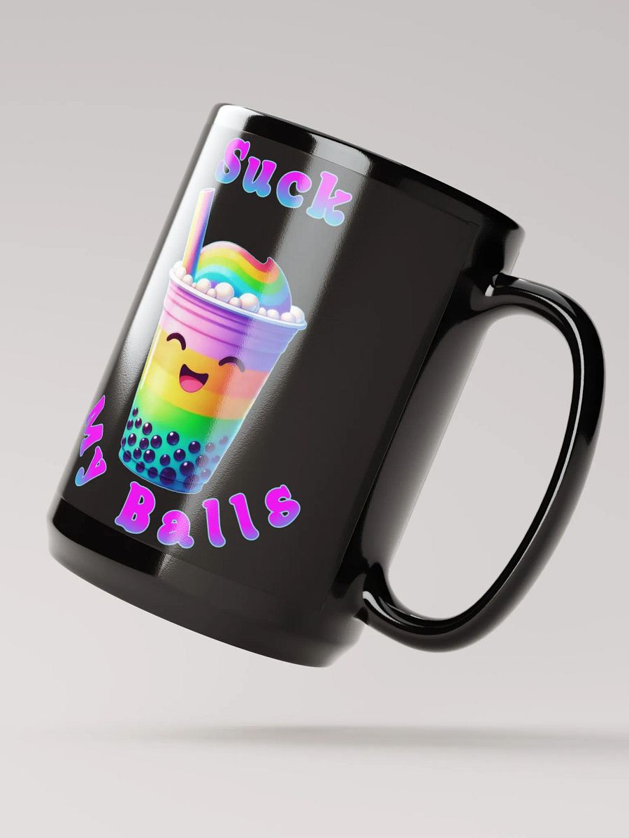 Rainbow Boba Delight 15 oz Coffee Cup product image (2)
