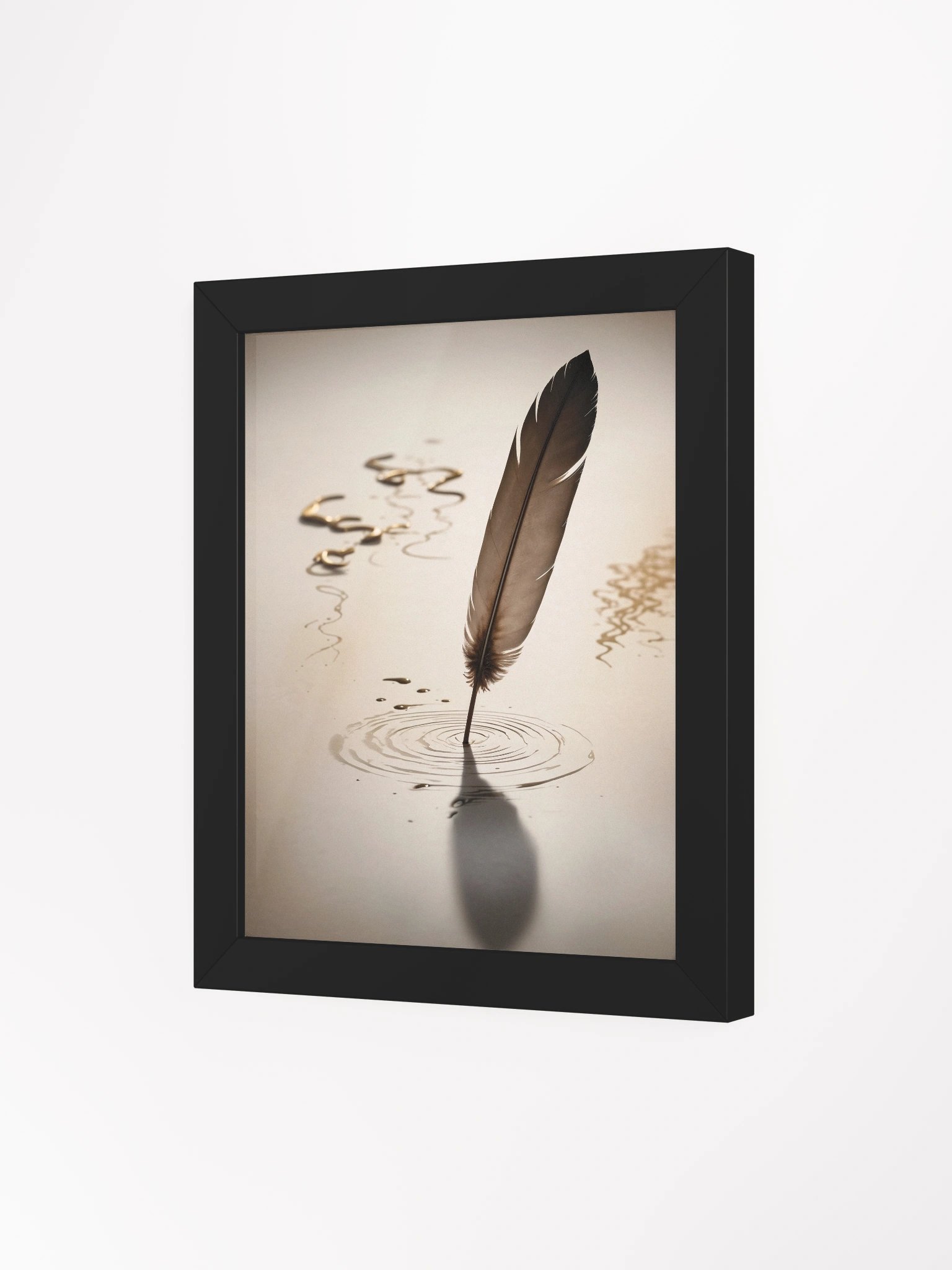 Ink of Silence Framed Print product image (31)