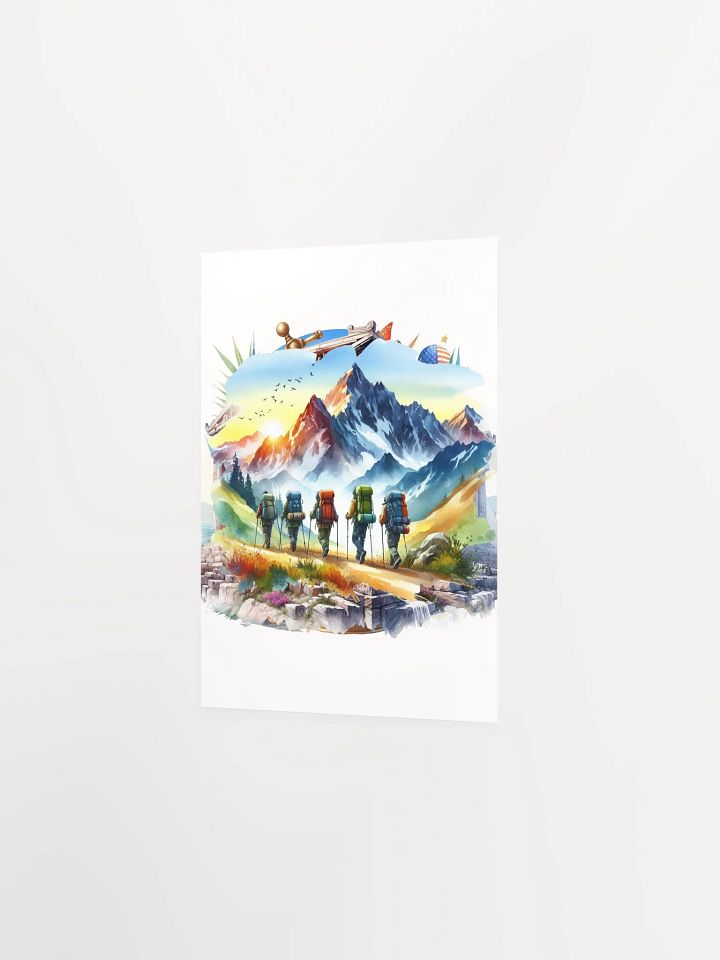 Wall Poster - Backpackers product image (18)
