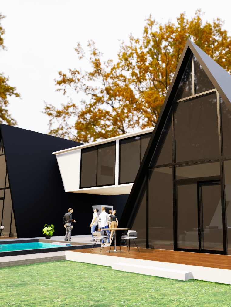 A - FRAME 3BHK TWIN RESIDENCE product image (2)