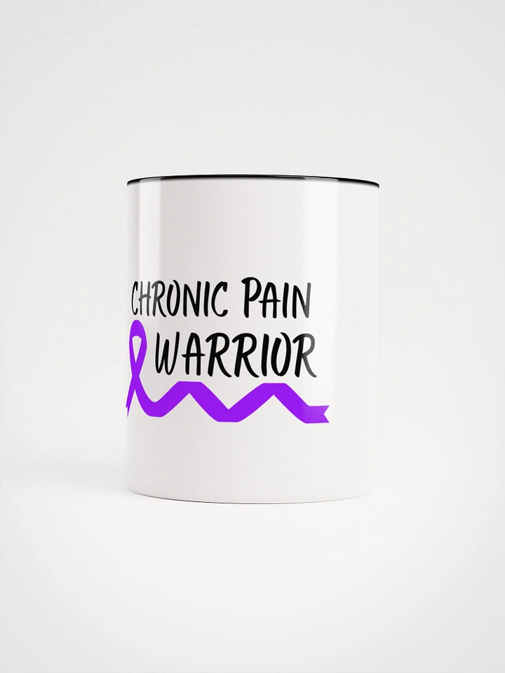Chronic Pain Warrior Bottom Ribbon Mug- Choose Your Color product image (1)