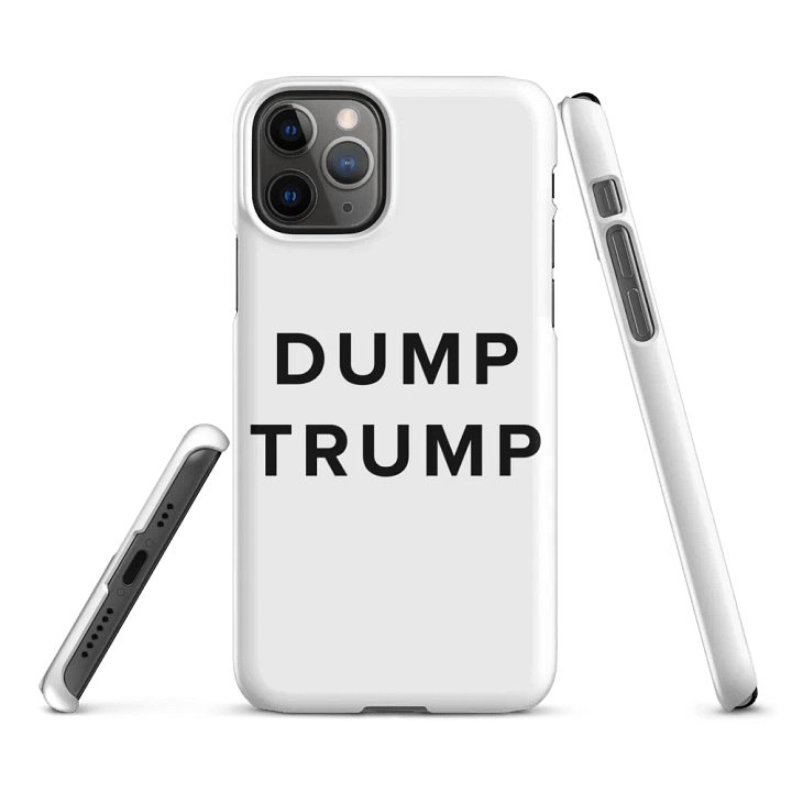Blackout Minimalist iPhone® Snap Case product image (2)