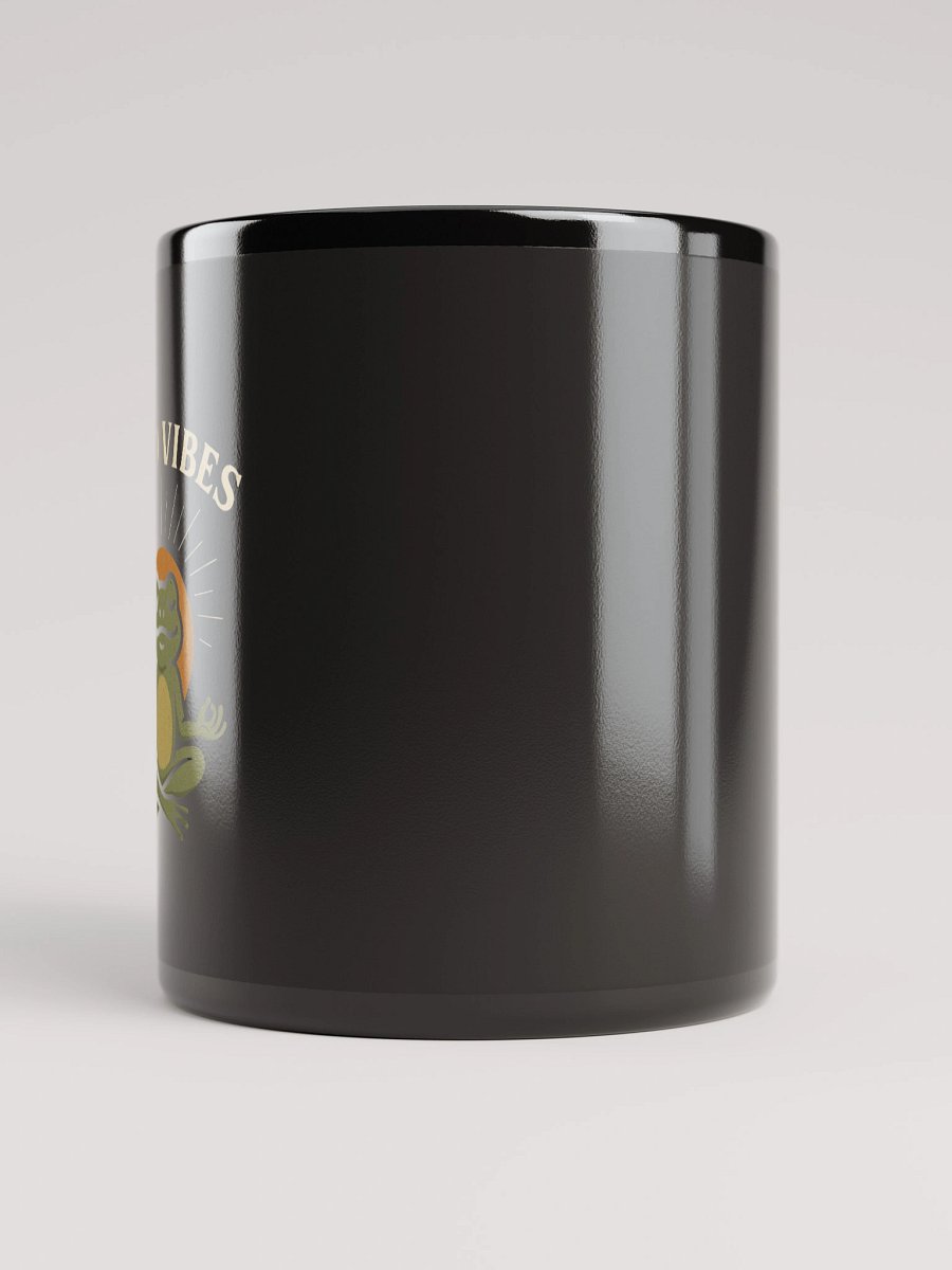 Good Vibes Black Glossy Mug product image (10)