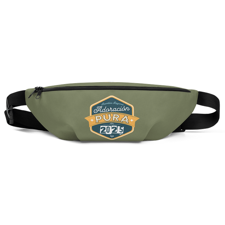 2025 "Adoración Pura" Regional Convention Retro Badge Mountain Forest Green Fanny Pack product image (1)