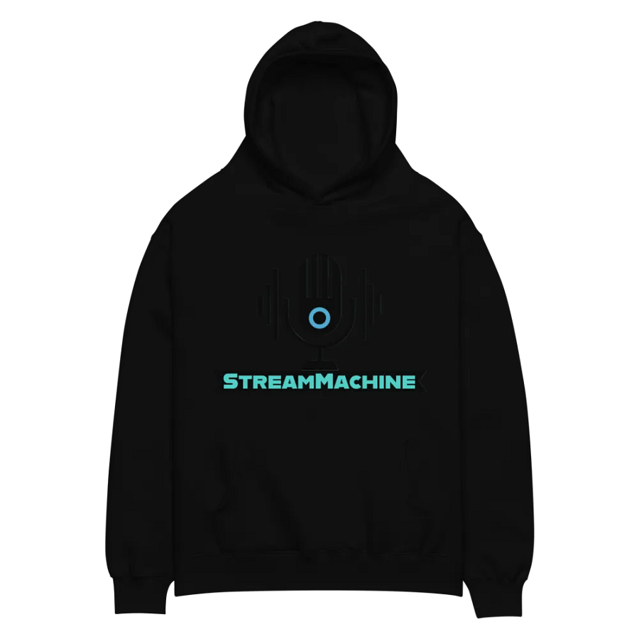 StreamMachine Oversized Hoodie product image (2)