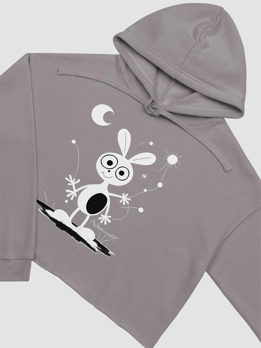 Bella+Canvas Fleece Crop Hoodie product image (1)
