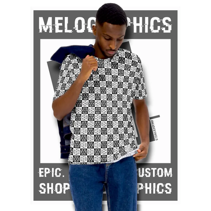 Checked Out Carballer All Over - Ultimate T-Shirt | #MadeByMELO product image (1)