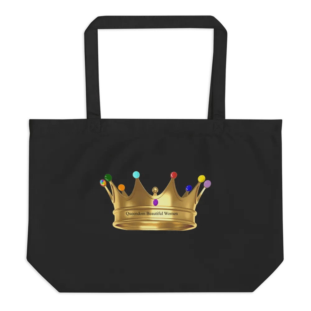 Queendom Beautiful Women Crown Tote Bag (TM) product image (1)