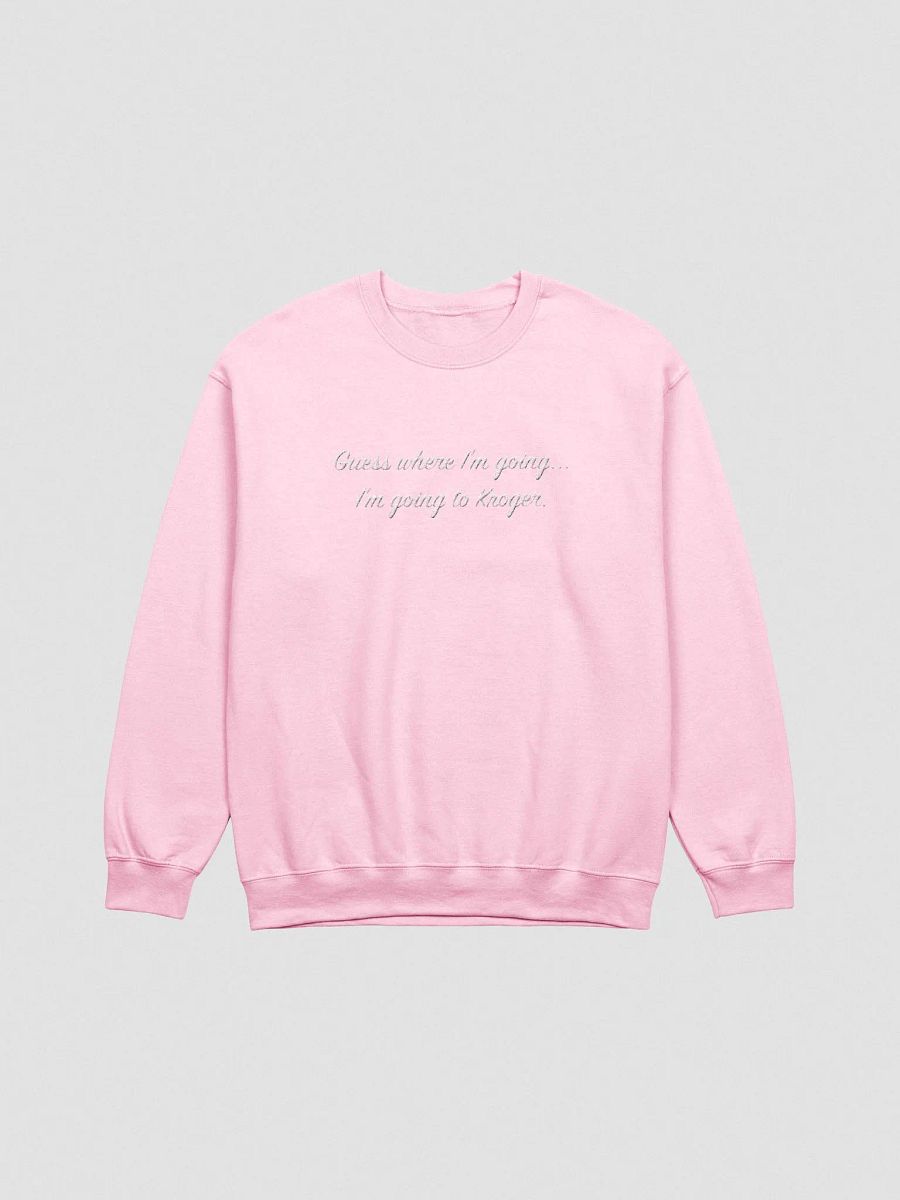 Guess where im going... (Embroidered) product image (1)